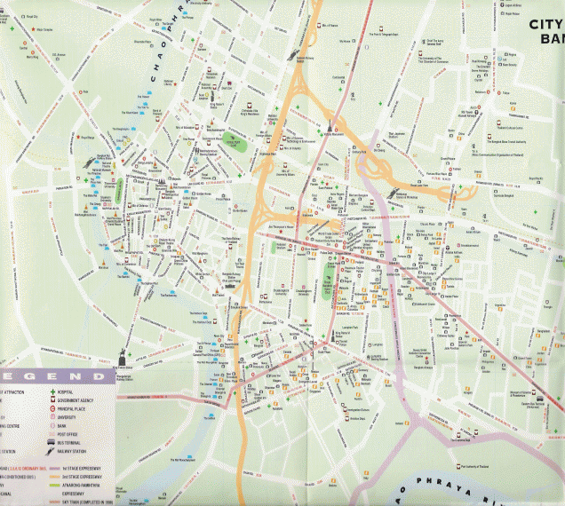 Карты Бангкока (Map of Bangkok)